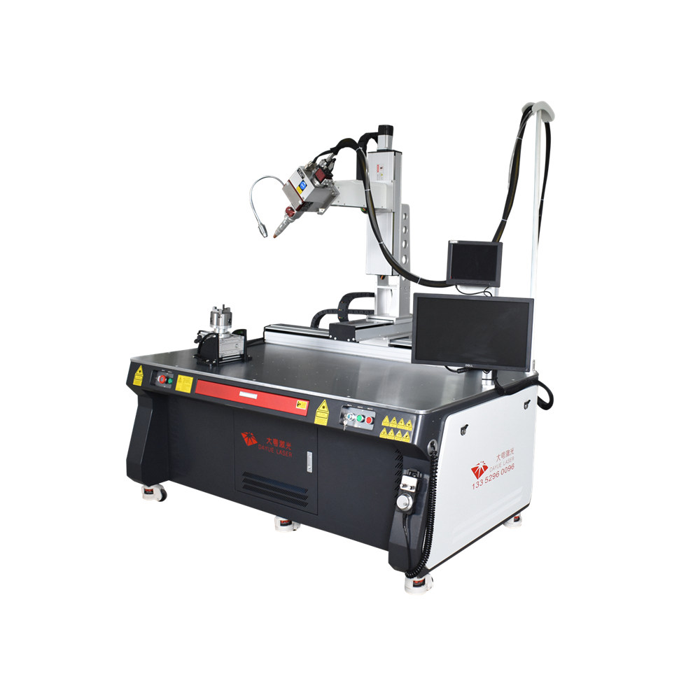 Continuous fiber laser welding machine
